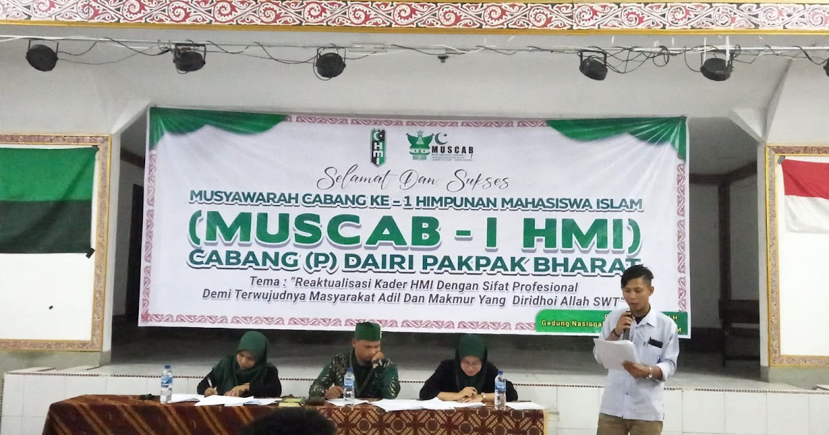 HMI pemkot rejang lebong Gelar Musyawarah Cabang